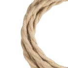 Bailey - Câble Textile Nature Corde 3 mètres 2x0.75mm² Fil Électrique