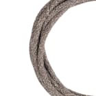 Bailey - Câble Textile Tweed Marron 3 mètres 2x0.75mm² Fil Électrique