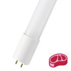 Bailey - Tube LED Boucherie / Viande T8 29x1200mm 22W EM+AC Verre Gainé anti-éclats HACCP