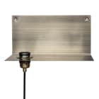Bailey - Applique Wall Ledge Métal E27 Bronze Ant. + 1.75m Câble noir et interrupteur