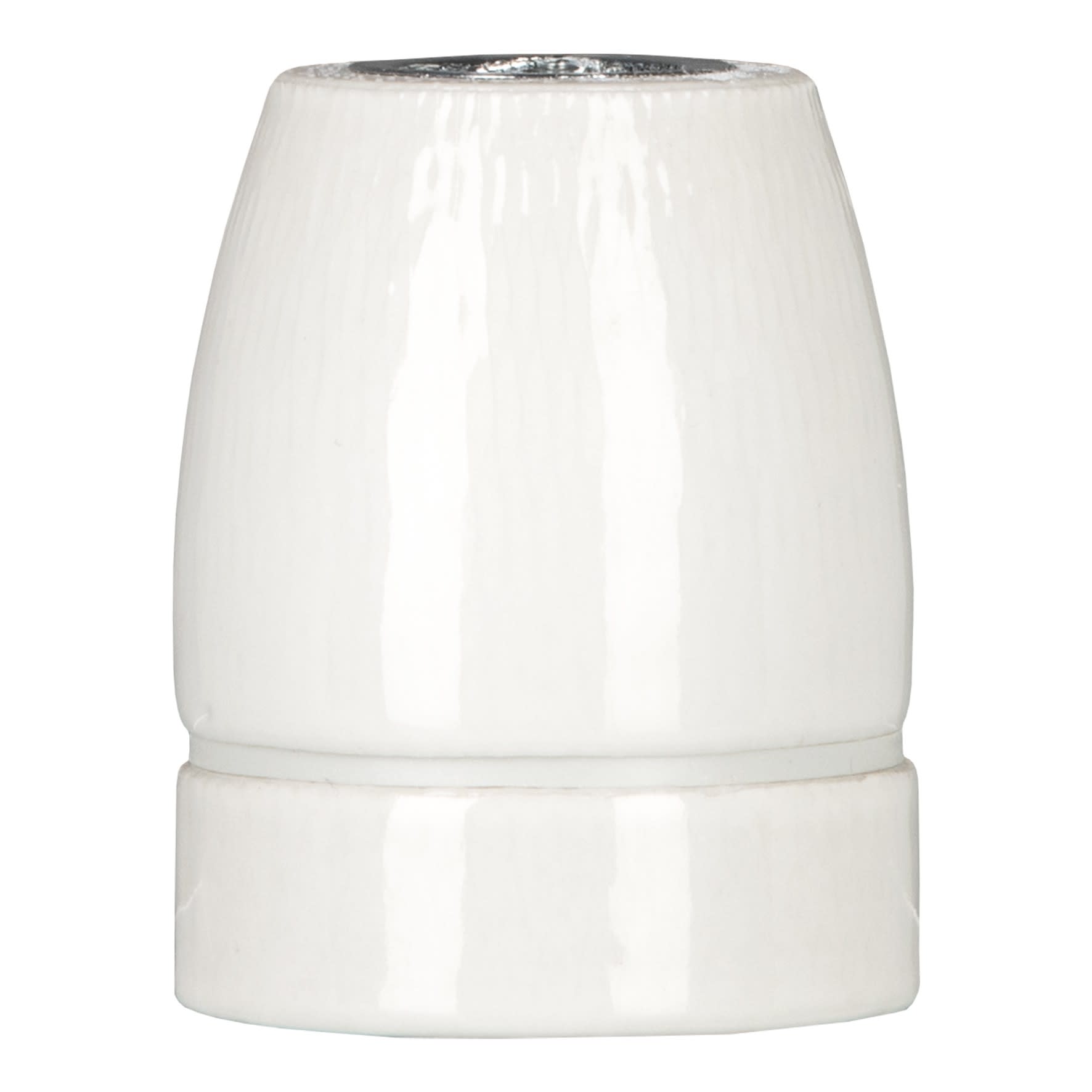 Bailey - Douille E27 porcelaine / céramique Blanche 8A avec vis de terre modèle VS 534833