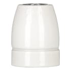 Bailey - Douille E27 porcelaine / céramique Blanche 8A avec vis de terre modèle VS 534833