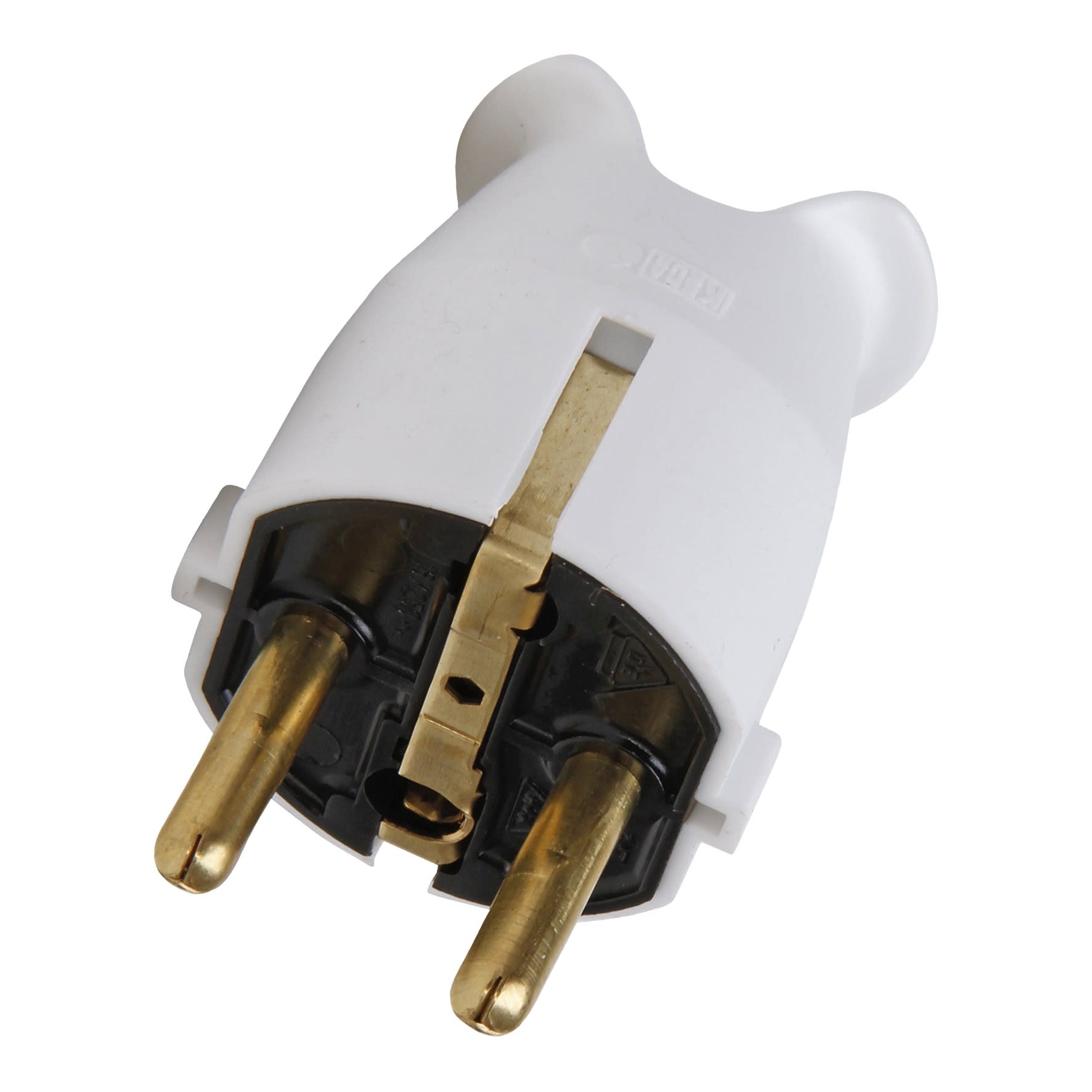 Bailey - Kopp 175702000 Fiche Mâle PVC 2P+T IP20 CEE Norm 7/VII câble à 3x1.5mm² 16A 250V