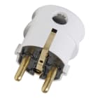 Bailey - Kopp 178502007 Fiche Mâle sortie latérale PVC 2P+T IP20 CEE Norm 7/VII à 3x1.5mm