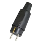 Bailey - Kopp 179516009 Fiche Mâle Droite Caoutchouc dur 2P+T IP44 câble à 3x2.5mm² 16A