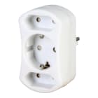 Bailey - Kopp 177602009 Adaptateur de prise avec 1x prise 2P+T et 2x prises femelles UE