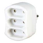 Bailey - Kopp 471302003 Adaptateur de prise avec 3x prises femelles euro 2P 2.5A 250V