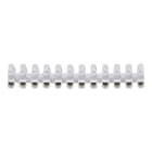 Bailey - Kopp 343700087 Barrettes de connexion / Dominos 12 plots 6mm² Blanc 2 pieces