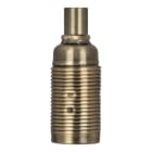 Bailey - Douille Métal Screw E14 Bronze Antique Striée extérieur M10 Classe I Max 60W