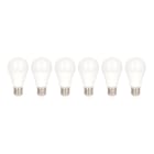 Bailey - EcoPack 6pcs Ecobasic LED Standard A60 E27 6W 4000K Opale 550lm (45W) 230V