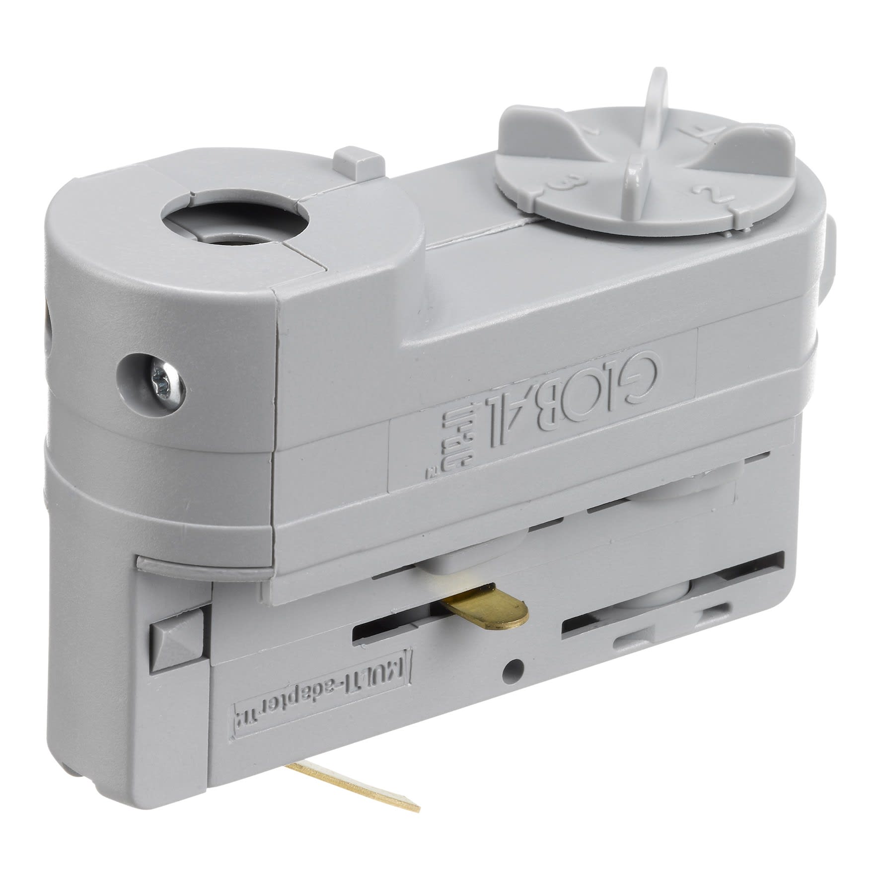 Bailey - XTSA 68-1 Multi-adaptateur Gris pour rails triphasés