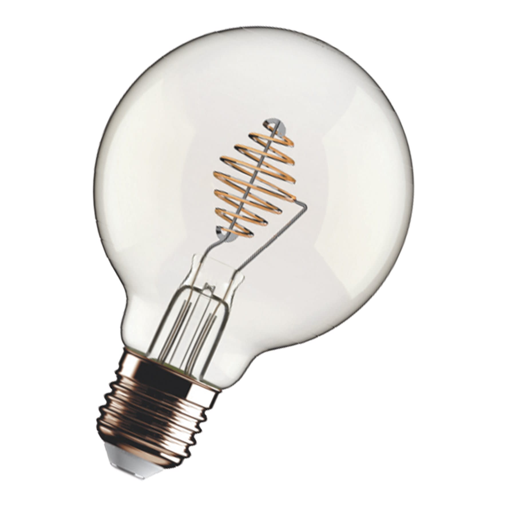 Bailey - BEE LED Metal Spiral G95 E27 4.5W 2700K Clair 550lm Gradable 230V-240V 95x135mm