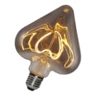 Bailey - BEE LED Filament C?ur E27 5W 2000K Gris fumé 150lm Gradable 230V-240V 125x160mm