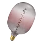 Bailey - BEE LED Colour Ballon E27 4W Gris/Rose/Gris 150lm Gradable 230V-240V 180x270mm