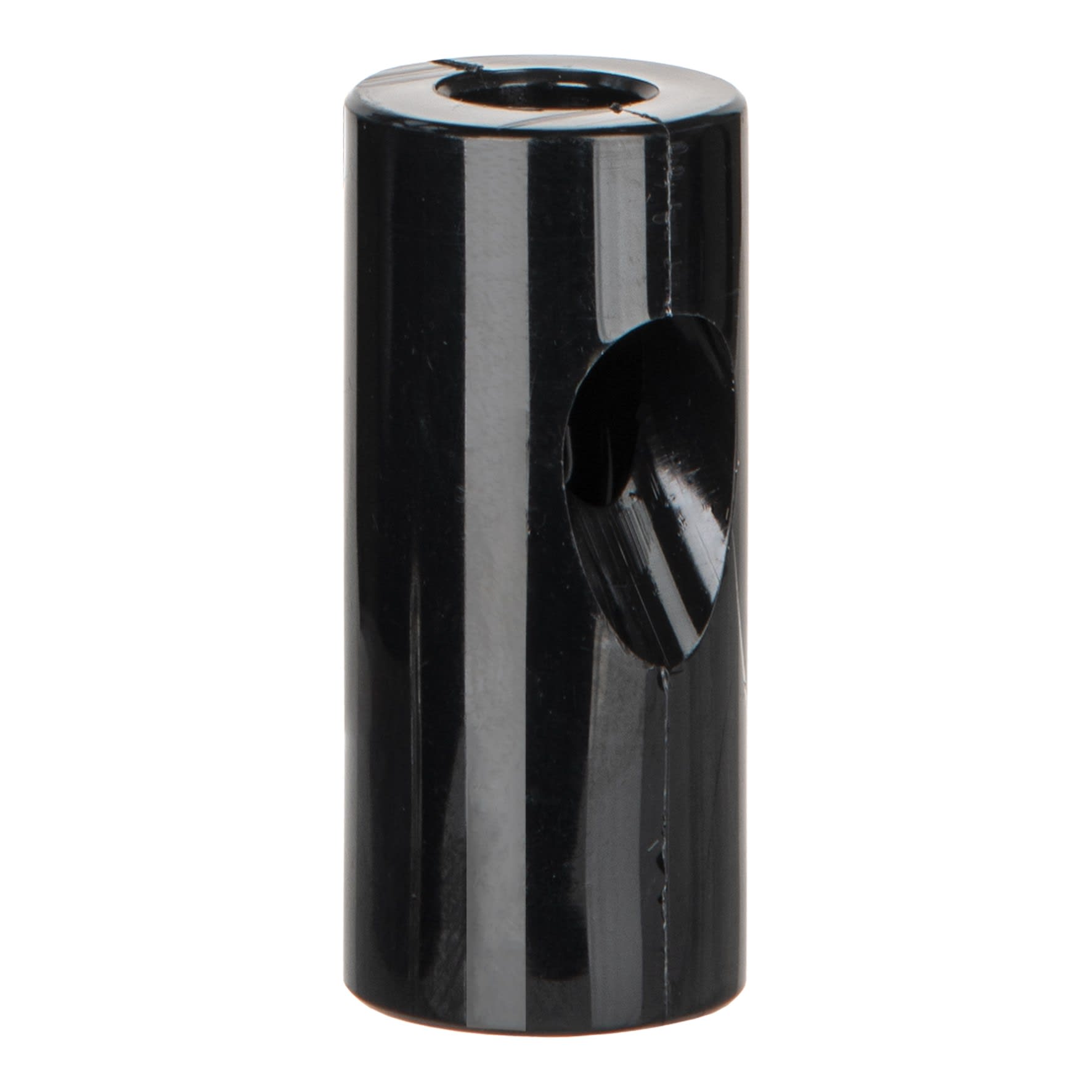 Bailey - Serre-câble Plafond en plastique tube Noir pour câble textile