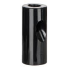 Bailey - Serre-câble Plafond en plastique tube Noir pour câble textile
