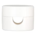 Bailey - Serre-câble Mur en plastique rond Blanc pour câble textile
