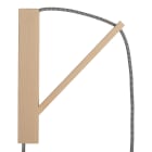 Bailey - Support Mural en bois avec bras réglable 24.5cm pour suspensions
