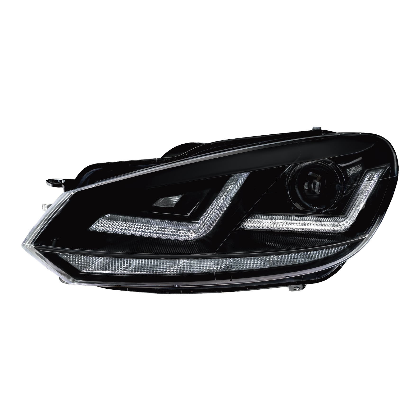 Bailey - OSR LED Driving Bloc Phare complet XENARC NOIR pour VW Golf VI LEDHL102-BK LHD