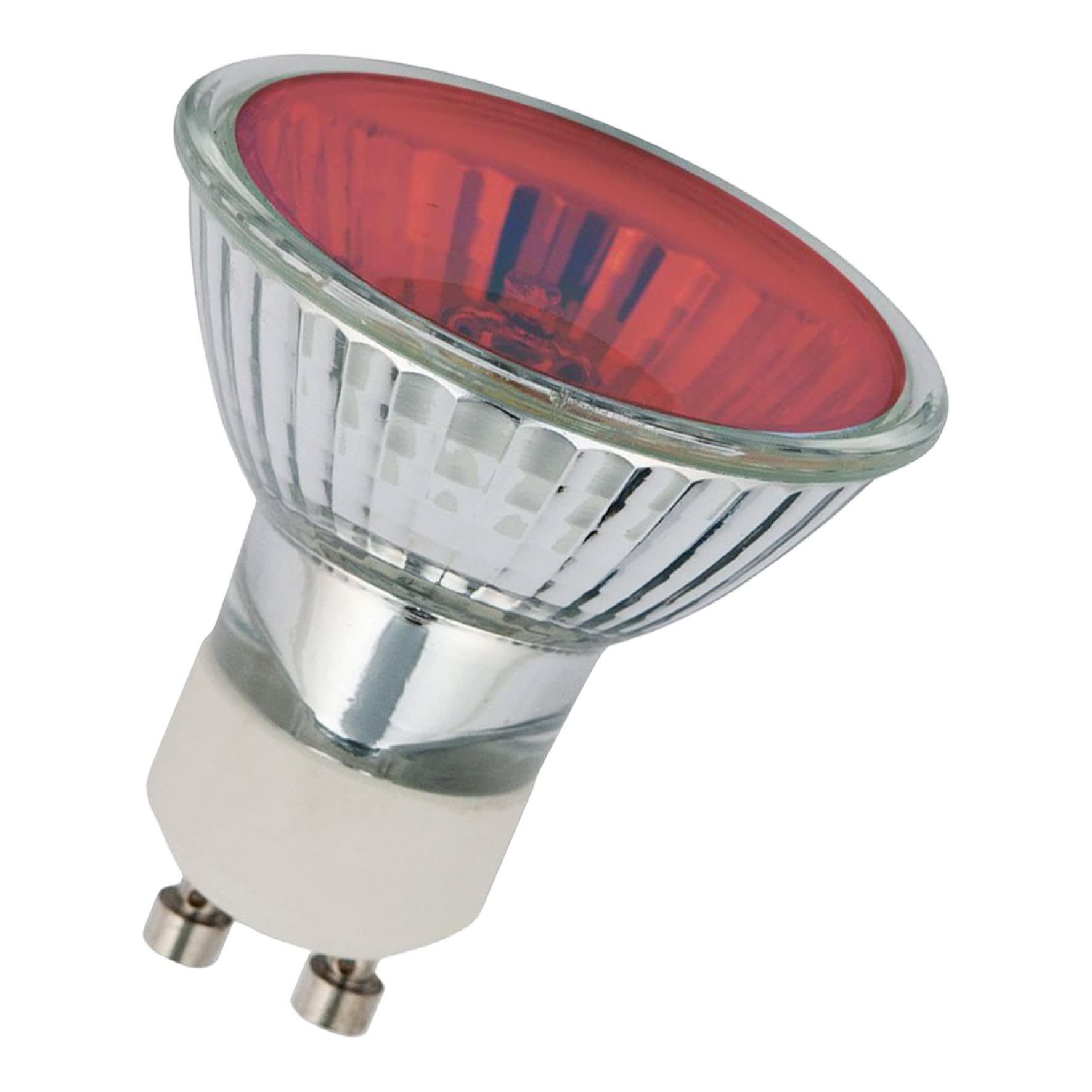 Bailey - BEE Lampe halogène GU10 PAR16 230V 50W 25° Rouge 1500h 50x55mm