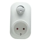 Bailey - Tradim 6601 Prise avec variateur manuel LED 3-60W / Halogène 4-200W sans terre