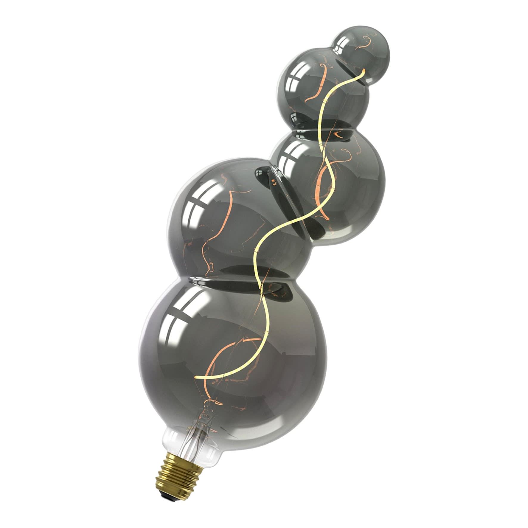 Bailey - CAL XXL LED Filament Alicante E27 240V 4W (7W) 60lm 1800K Titanium Gradable