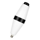 Bailey - LED Gatsby E27 6W 2200K 325lm Noir/Opale Gradable 230V-240V IRC90-100 360°