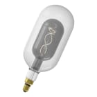 Bailey - Lampe LED Filament Déco Sundsvall Fusion E27 240V 3W 1800K Clair/Titanium DIM