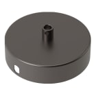 Bailey - CAL Rosace Metal Noir mat Pearl 1 sortie dia 100mm