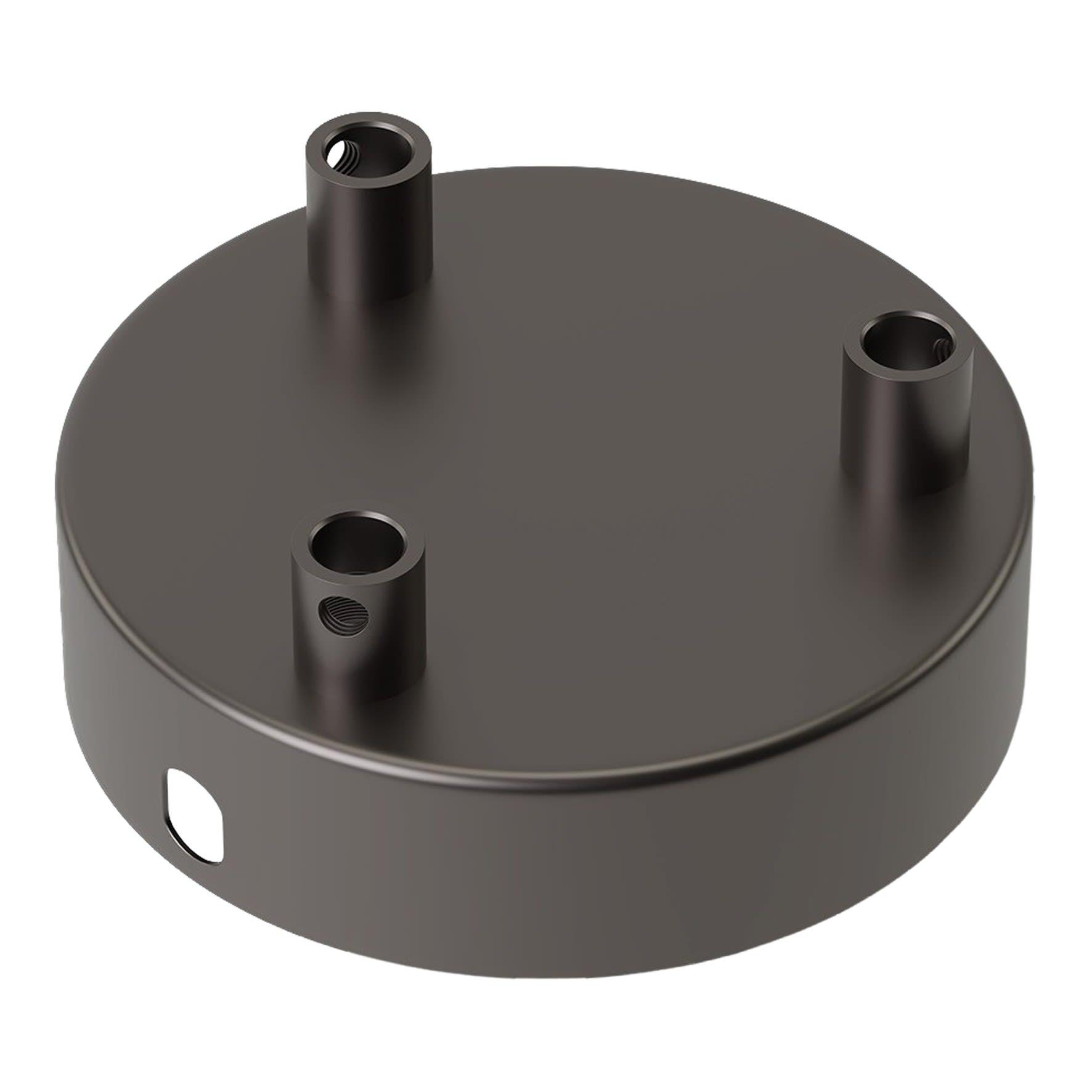 Bailey - CAL Rosace Metal Noir mat Pearl 3 sorties dia 100mm