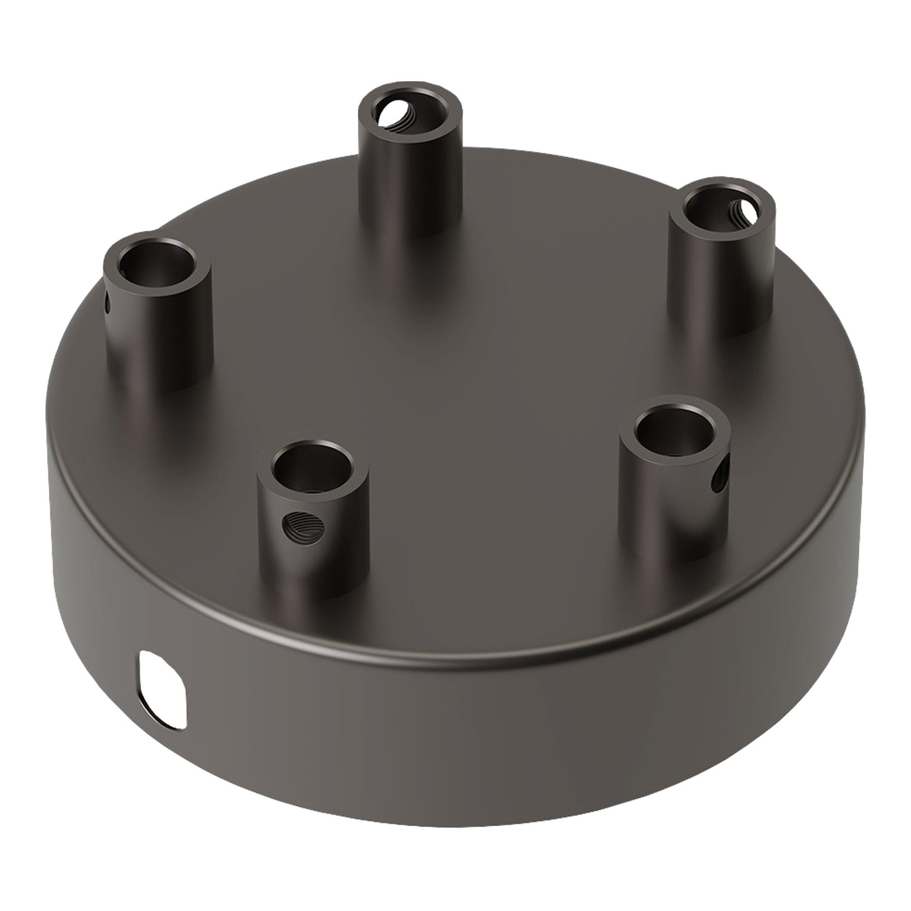 Bailey - CAL Rosace Metal Noir mat Pearl 5 sorties dia 100mm