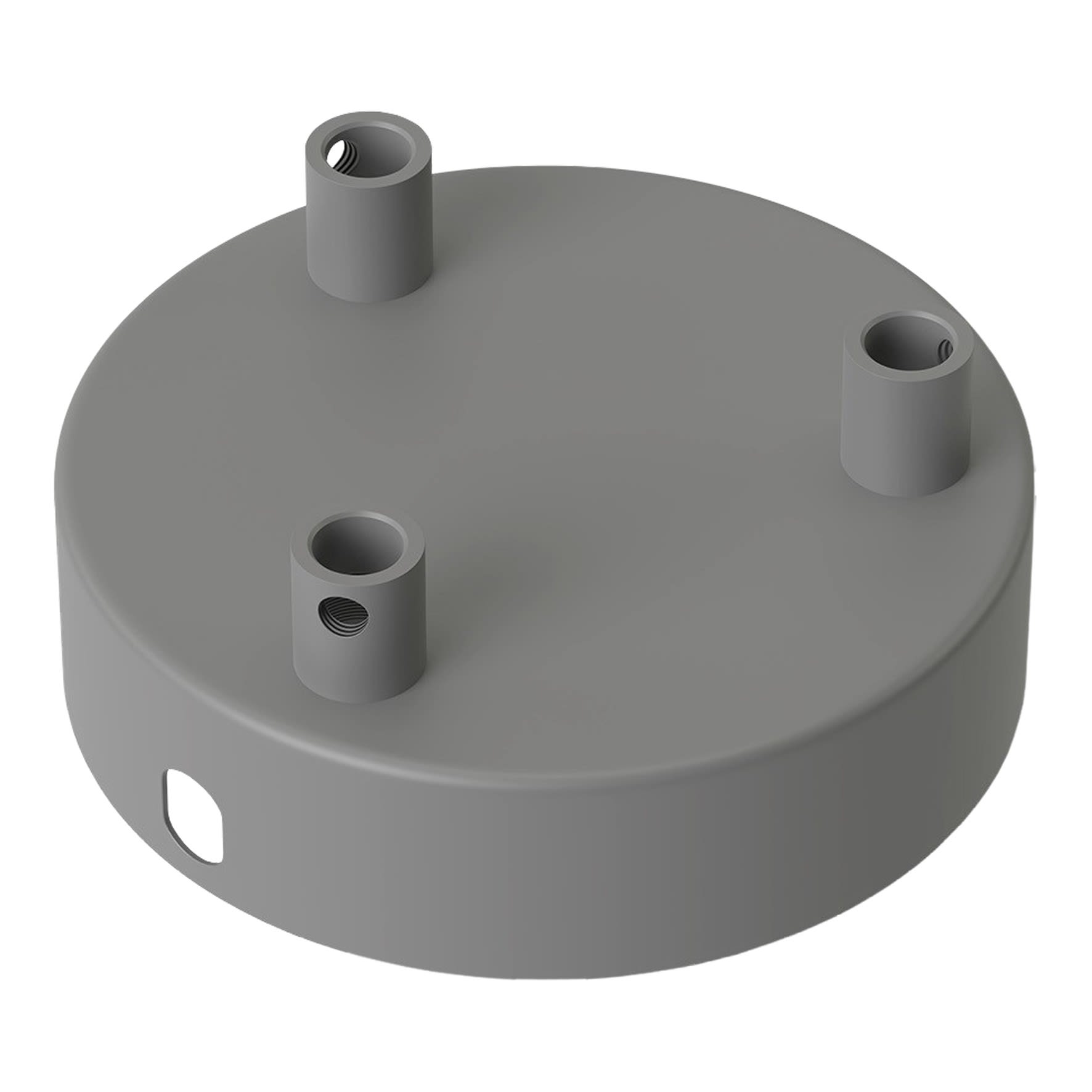Bailey - CAL Rosace Metal Gris foncé "béton" 3 sorties dia 100mm