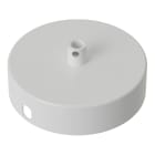 Bailey - CAL Rosace Metal Blanc 1 sortie dia 100mm