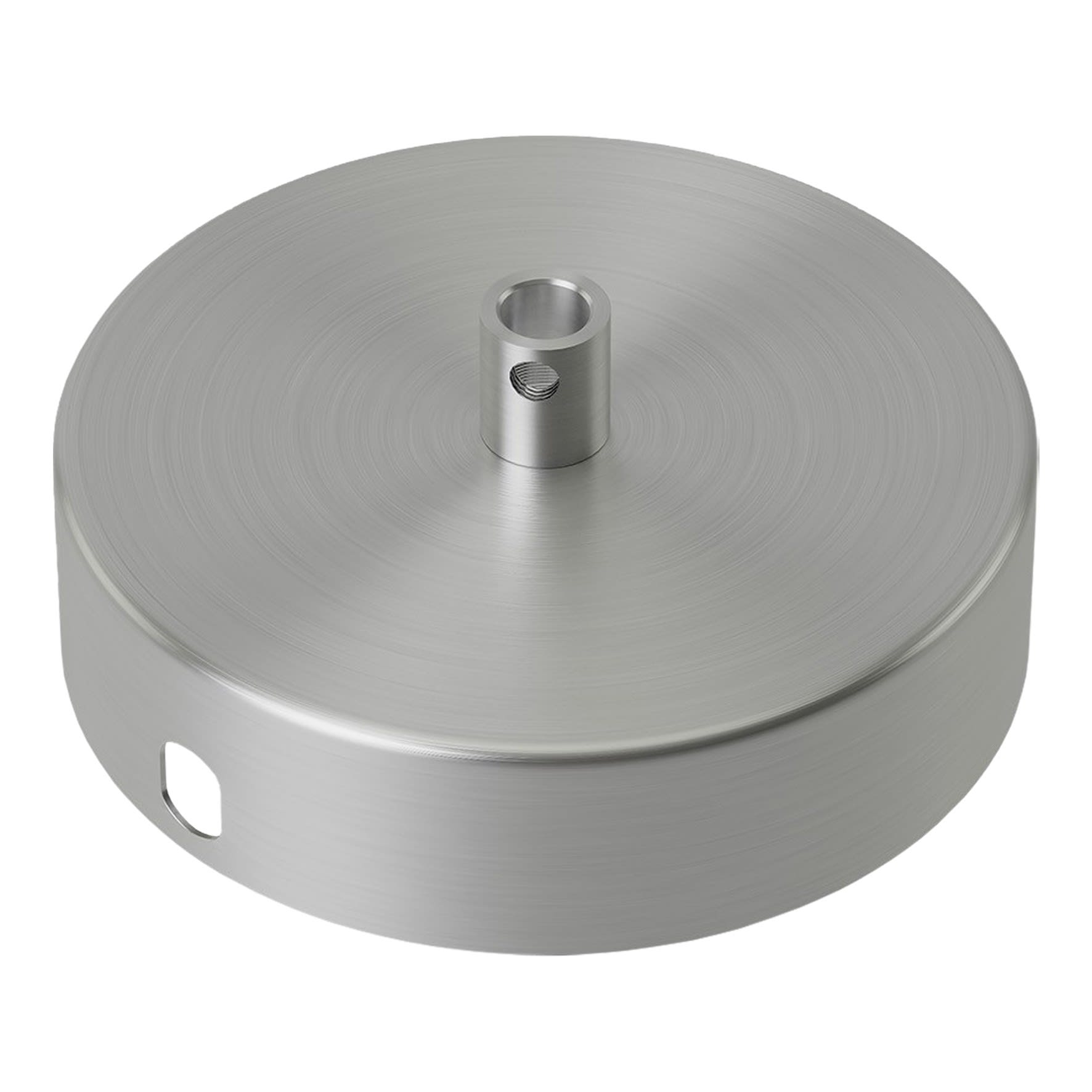 Bailey - CAL Rosace Metal Nickel mat 1 sortie dia 100mm