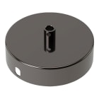 Bailey - CAL Rosace Metal Noir Brillant Pearl 1 sortie dia 100mm