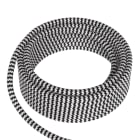 Bailey - CAL Câble Textile 2x0.75mm² 3m Noir/Blanc