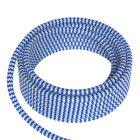 Bailey - CAL Câble Textile 2x0.75mm² 1.5m Bleu/Blanc