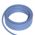 Bailey - CAL Câble Textile 2x0.75mm² 1.5m Bleu/Blanc