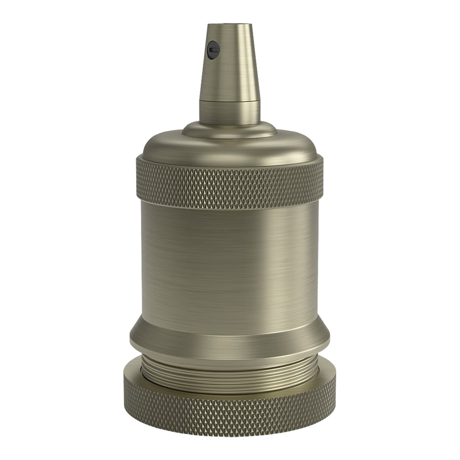Bailey - CAL Douille E27 Alu Satin Bronze 50x71mm serre-câble M-003 max 250V-60W