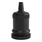 Bailey - CAL Douille E27 Alu Satin Noir 50x71mm serre-câble M-003 max 250V-60W