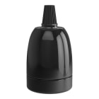 Bailey - CAL Douille E27 Ceramique / Porcelaine Brillante Noire 47x63mm max 250V-60W