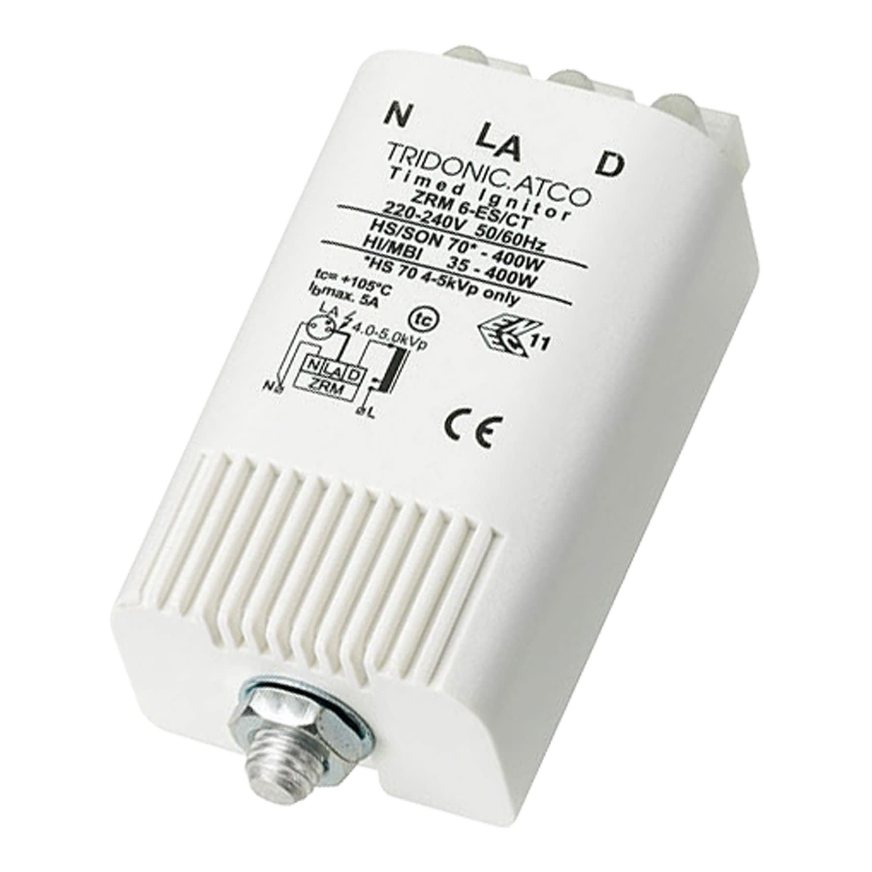 Bailey - BEE Amorceur HID électronique ZRM 6-ES/C 240V 50/60Hz pr HS 70-600W / HI 35-400W