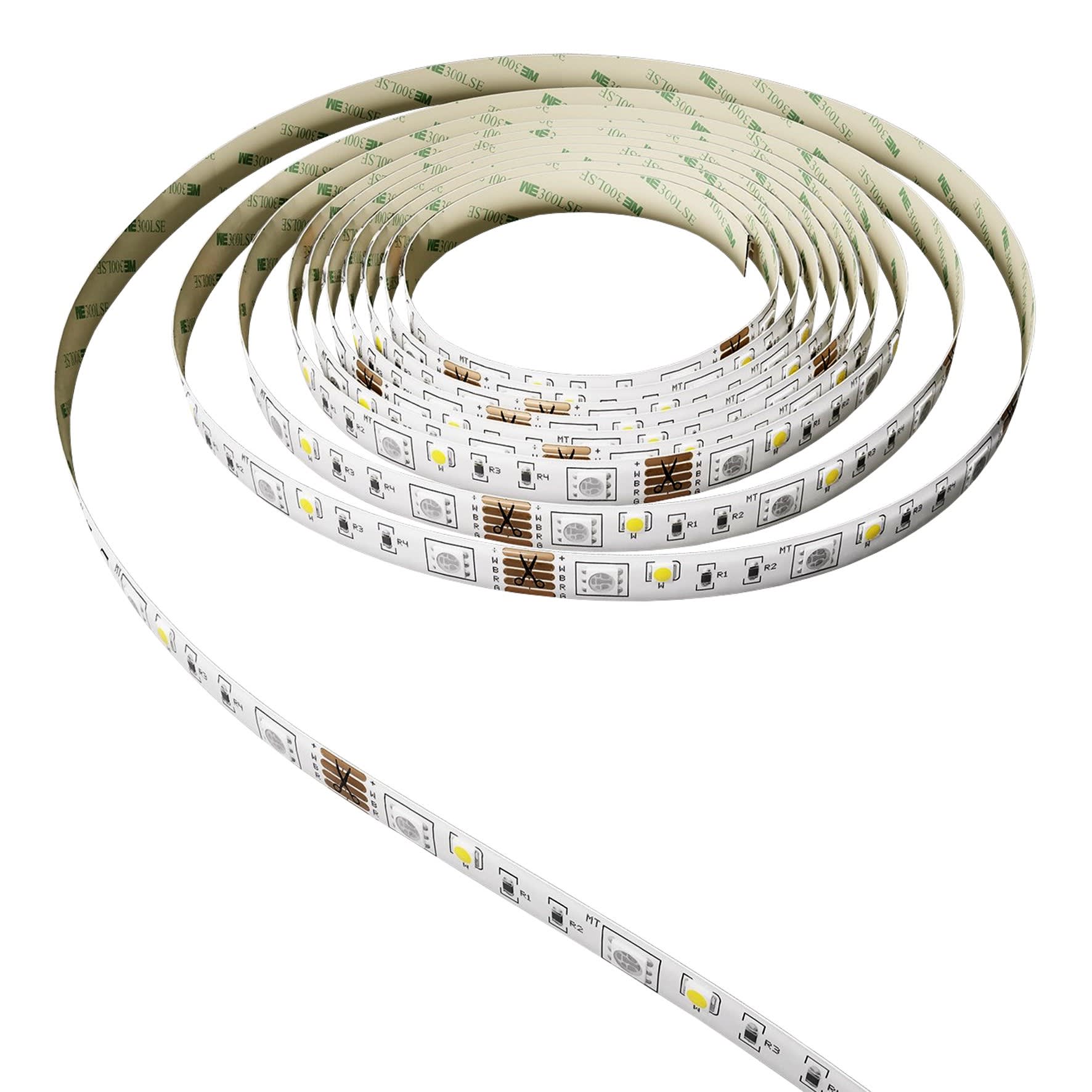 Bailey - CAL Smart WIFI Ruban LED 2M 6.8W 480lm RVB+2700-6500K Installer via WIFI 2.4GHz