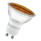 Bailey - BEE LED GU10 7W Orange 220-230-240V avec réflecteur PAR16 36° Verre 51x54mm