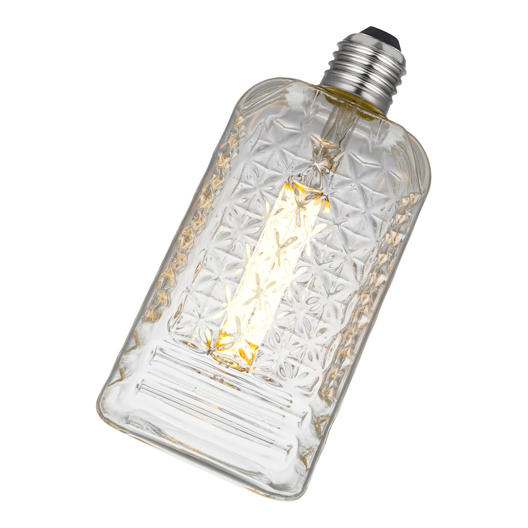 Bailey - BEE Lampe LED Cristal M75 E27 6W 2200K Clair 600lm Gradable 230V-240V 75x163mm