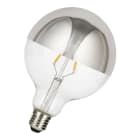 Bailey - LED Filament Globe G125 E27 4W 2700K Calotte Argentée Clair 350lm (32W) DIM