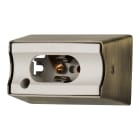 Bailey - Douille S14d Métal Bronze Antique 70x42x33mm Max 60W