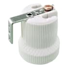 Bailey - Douille E27 Porcelaine avec support métal et vis de terre 4A 500V 5KV T180