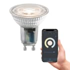Bailey - CAL Smart WIFI LED PAR16 GU10 50x52mm 240V 5W 4000-2200K Verre WIFI 2.4GHz