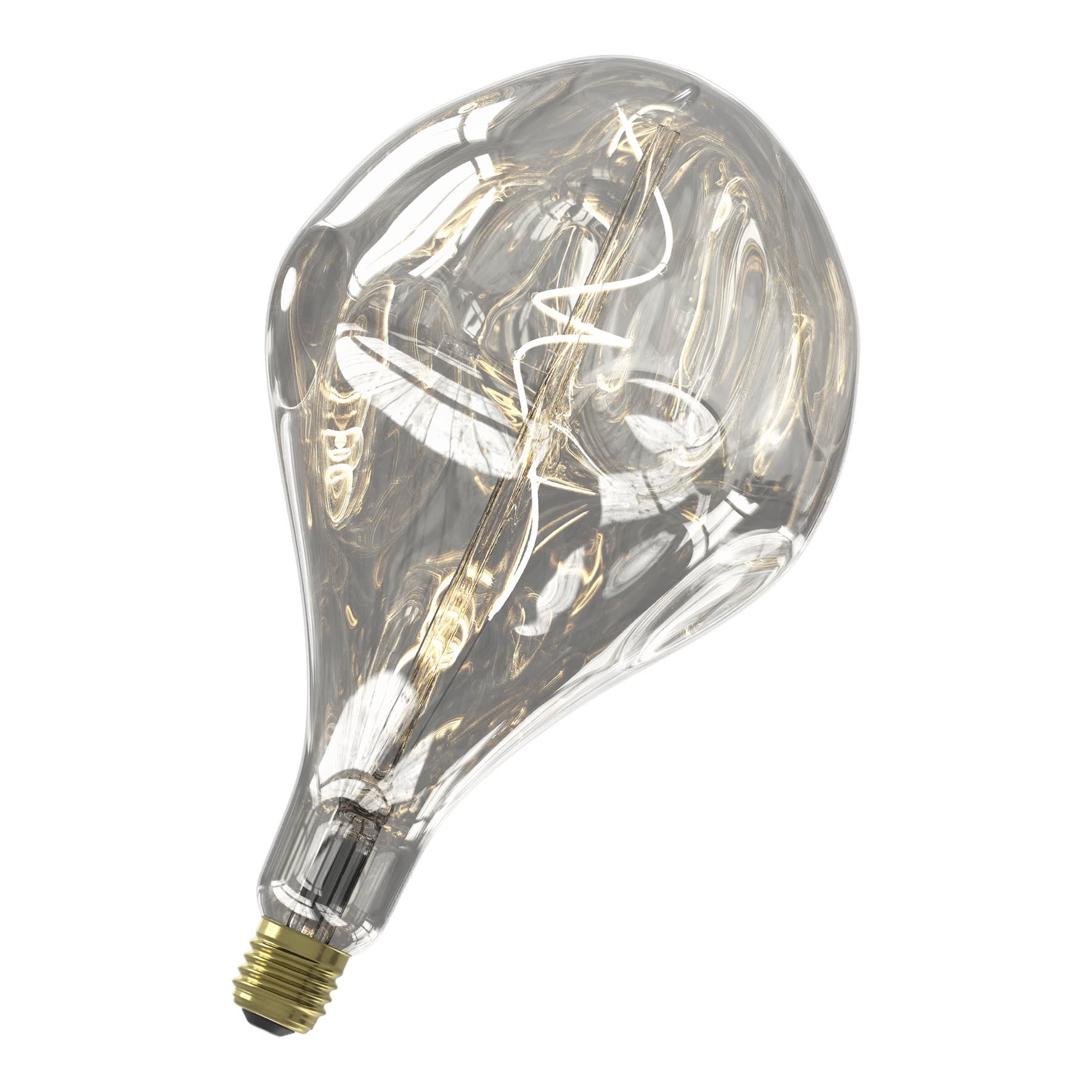 Bailey - CAL LED Fil Organic Evo E27 165x280mm 240V 6W 160lm 1800K Silver Gradable